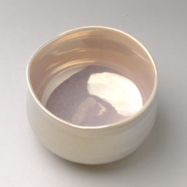 日本製 美濃燒 高級感光澤 白光彩抹茶碗 | 抹茶碗 抹茶道具 Matcha Bowl