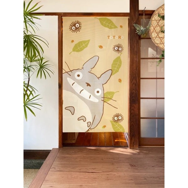 日本 龍貓門簾 85X150cm TOTORO|臥室門簾 客廳門簾 廚房門簾