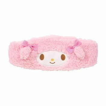 日本正品 三麗鷗 可愛造型髮帶 Hello Kitty 美樂蒂|吸水速乾 一戴固定 洗臉更方便 化妝髮帶