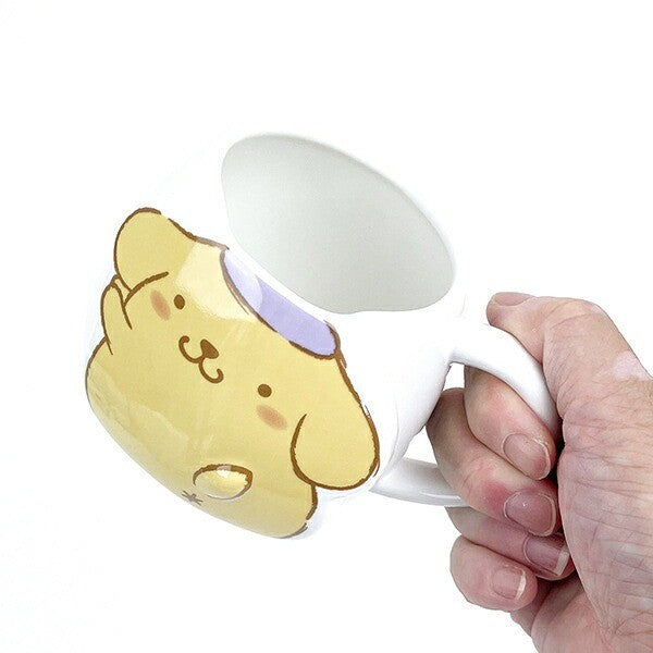 日本 三麗鷗 SANRIO 布丁狗尾巴馬克杯 | 造型馬克杯 陶瓷馬克杯 含盒子