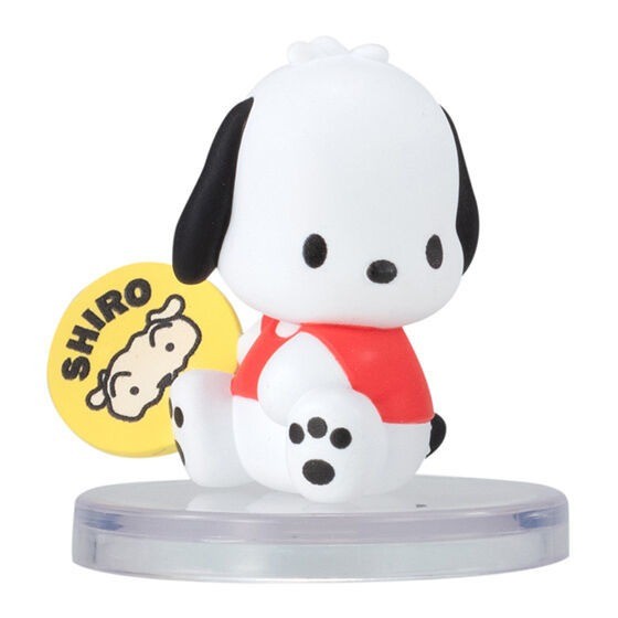日本 蠟筆小新 x 三麗鷗 Hapidanbui公仔 扭蛋 聯名模型 sanrio