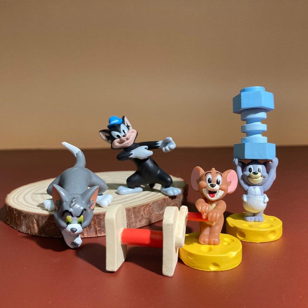 日本T-ARTS湯姆貓與傑利鼠拔河扭蛋|湯姆貓、傑利鼠、小不點、黑白貓 - 富士通販