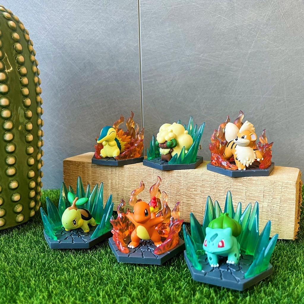 精靈寶可夢特效公仔 扭蛋| T-ARTS 火與草系篇 - 富士通販