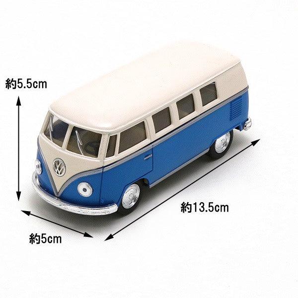 日本 1962 VW 福斯迴力車| 1/32 巴士合金車模型 - 富士通販
