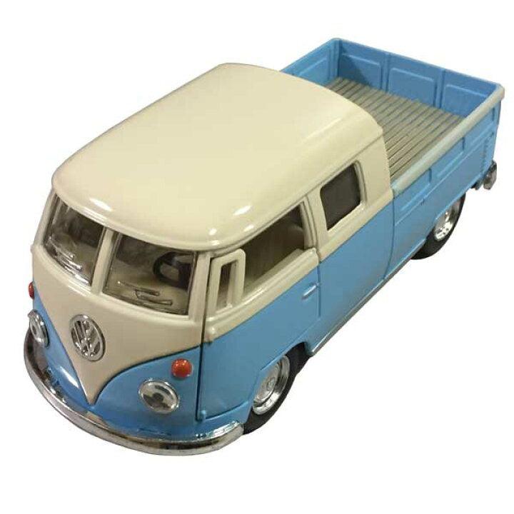 日本 1963 VW 福斯迴力車| 1/34 雙廂貨卡合金車模型 - 富士通販