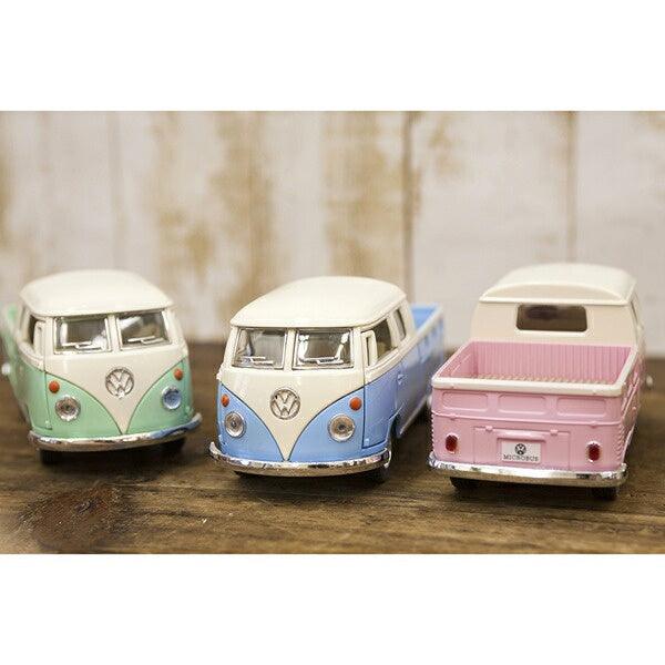 日本 1963 VW 福斯迴力車| 1/34 雙廂貨卡合金車模型 - 富士通販