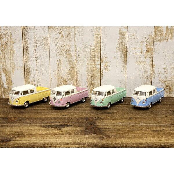 日本 1963 VW 福斯迴力車| 1/34 雙廂貨卡合金車模型 - 富士通販