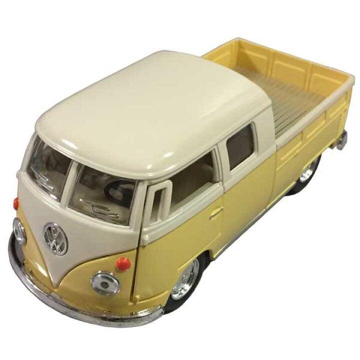 日本 1963 VW 福斯迴力車| 1/34 雙廂貨卡合金車模型 - 富士通販