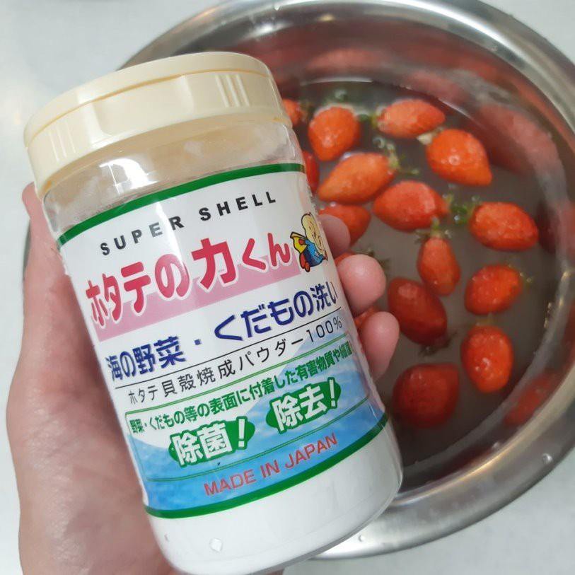 日本製 海の野菜洗 天然扇貝殼粉|萬用清潔粉|蔬果洗潔粉 - 富士通販