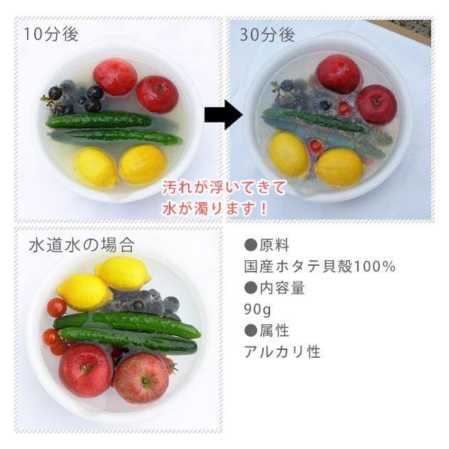日本製 海の野菜洗 天然扇貝殼粉|萬用清潔粉|蔬果洗潔粉 - 富士通販