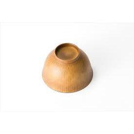 日本製 會津漆器 木紋碗 ╴木色/深棕|多用碗 全木紋 飯碗 木紋 餐碗 餐具 木色刷紋 - 富士通販