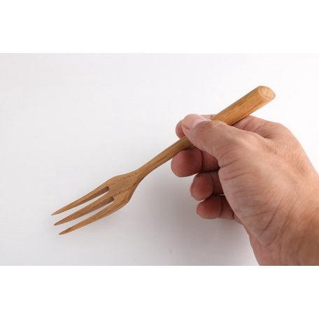 日本 板栗木叉子|叉子 天然木 天然木餐具 - 富士通販
