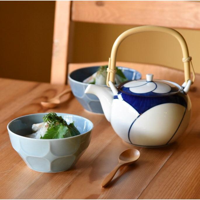 日本製 波佐見燒 和山窯 立體面小缽|職人手作 - 富士通販
