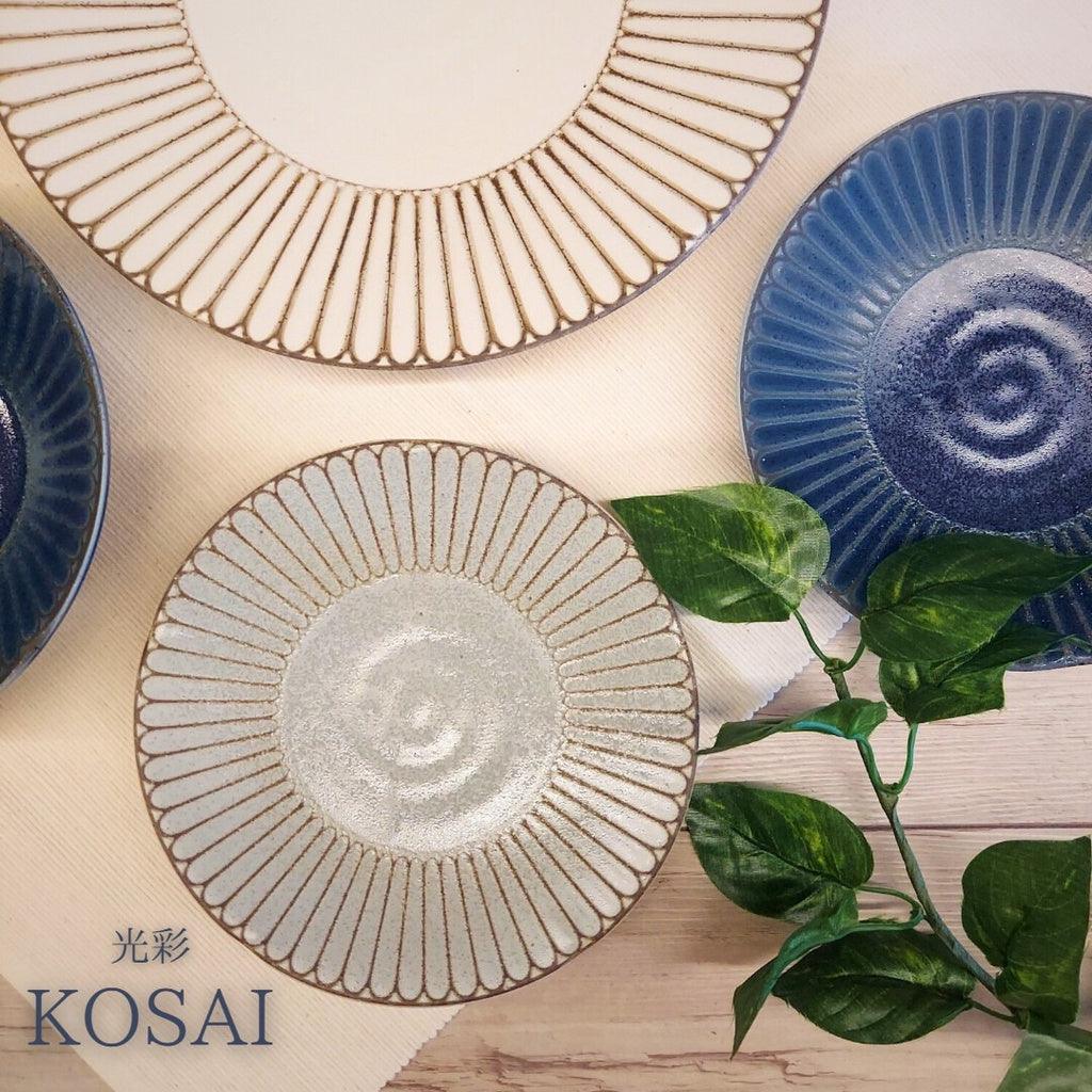 日本製 Kosai系列 x Stylish Glow光彩花皿餐具|兩色 - 富士通販