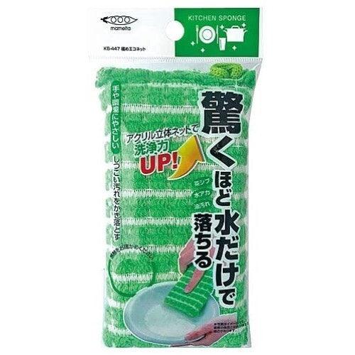日本 mameita 菜瓜布 洗碗海綿|KB-447G KB-445G - 富士通販