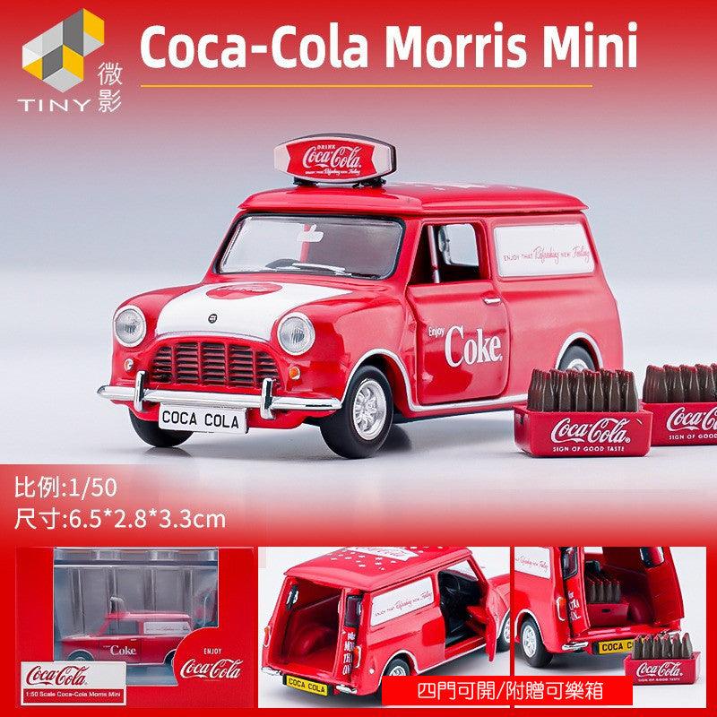 Mini Cooper x Coca-Cola 可口可樂聯名款|1/50模型合金車 COKE030 - 富士通販