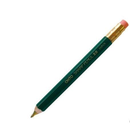 日本製 OHTO 復古感木質六角自動鉛筆 2.0mm|APS-680E 素描鉛筆 - 富士通販