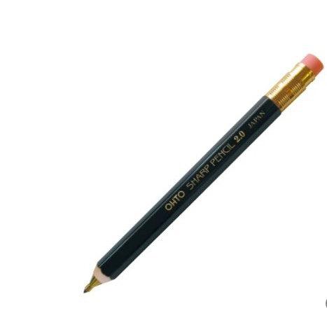 日本製 OHTO 復古感木質六角自動鉛筆 2.0mm|APS-680E 素描鉛筆 - 富士通販