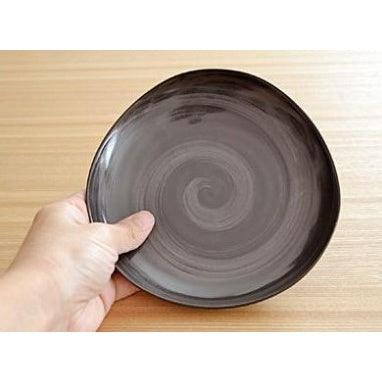 日本製 刷毛目銀彩盤|沙拉 咖哩 義大利麵 炸物 生魚片 - 富士通販