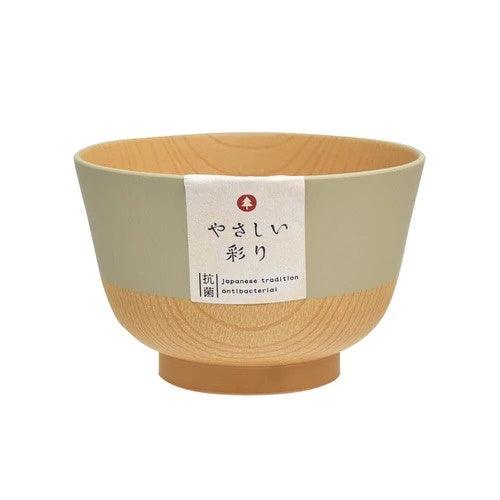 日本製 兒童抗菌雙色湯碗|野餐 露營 兒童碗 - 富士通販