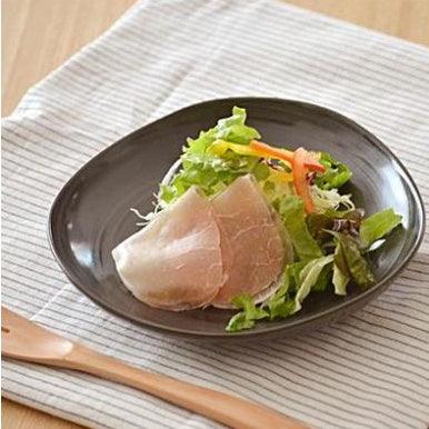 日本製 刷毛目銀彩盤|沙拉 咖哩 義大利麵 炸物 生魚片 - 富士通販