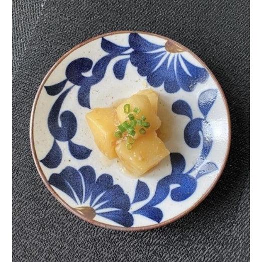 日本製 藍彩唐草餐盤|前菜 炸物 點心 甜點 麵包 沙拉盤 - 富士通販