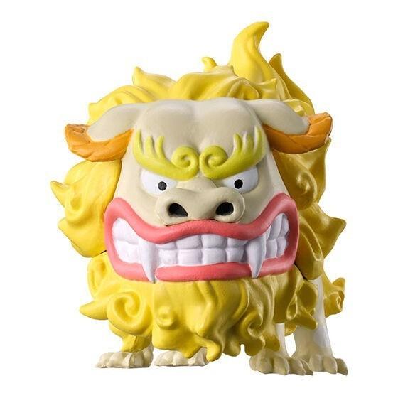 日本BANDAI 萬代 航海王 扭蛋 果實動物P2|狛千代 摩甘茲 飛毛腿 卡蒙 - 富士通販
