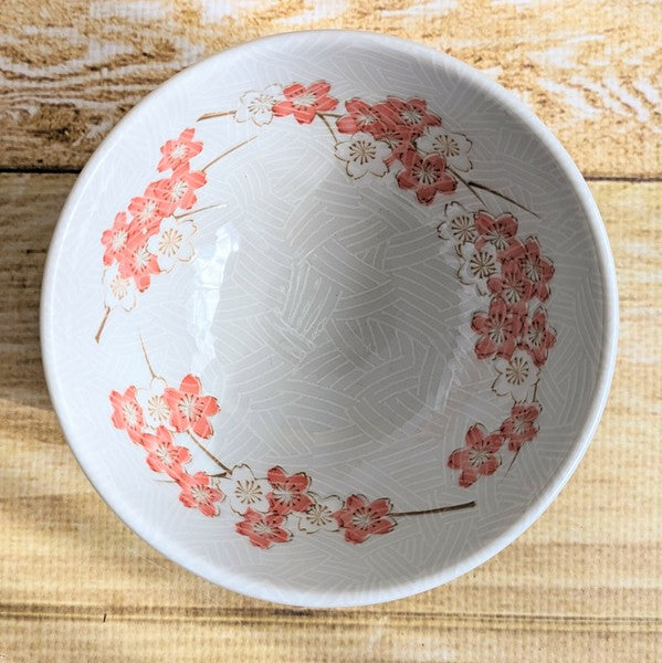 日本製 美濃燒 千年櫻花日式陶瓷飯碗5色可選｜米飯碗 餐具碗