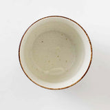 日本製 美濃燒 Calme 飛鳥花卉陶瓷杯 200ml | 日式茶杯 水杯 花茶杯 抹茶杯