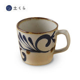 日本製 波佐見燒 藍染窯馬克杯 | 圓點 花紋 陶瓷杯 對杯 茶杯