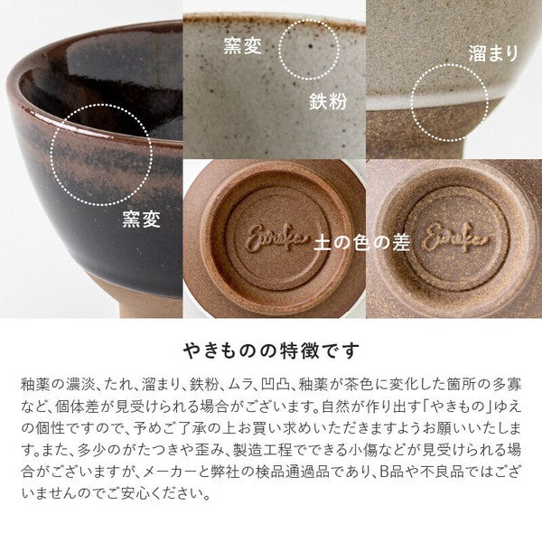 日本製 美濃燒 Eureka 11/15公分 窯變茶碗 丼飯碗 | 陶瓷碗 茶碗 飯碗