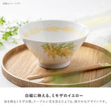 日本製 美濃燒 含羞草白釉碗盤 | 陶瓷碗 飯碗 圓盤 淺盤 多用碗 簡約北歐
