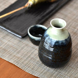 日本製 Yoidoki 灰釉清酒杯壺組 | 清酒杯組 清酒杯 溫酒壺
