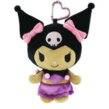 日本 Sanrio 三麗鷗 日燒吊飾收納包 | 黑皮 拉鍊收納包 零錢包 包包吊飾 小物包 曬黑Kitty