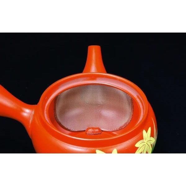 日本製 常滑燒 一心灰釉 側把茶壺 300cc｜紫砂壺 泡茶壺 陶瓷茶壺 - 富士通販