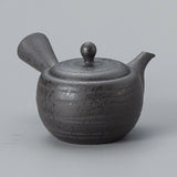 日本製 常滑燒 柏葉小圓黑條紋茶壺 |  泡茶壺 日式茶壺
