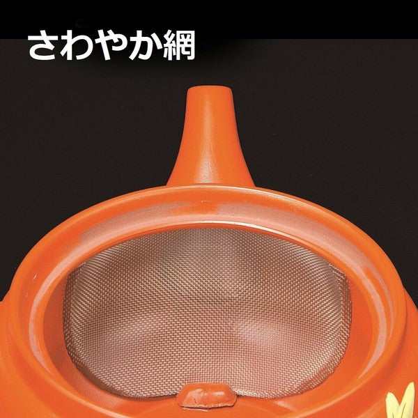 日本製 常滑燒 柏葉小圓黑條紋茶壺 |  泡茶壺 日式茶壺