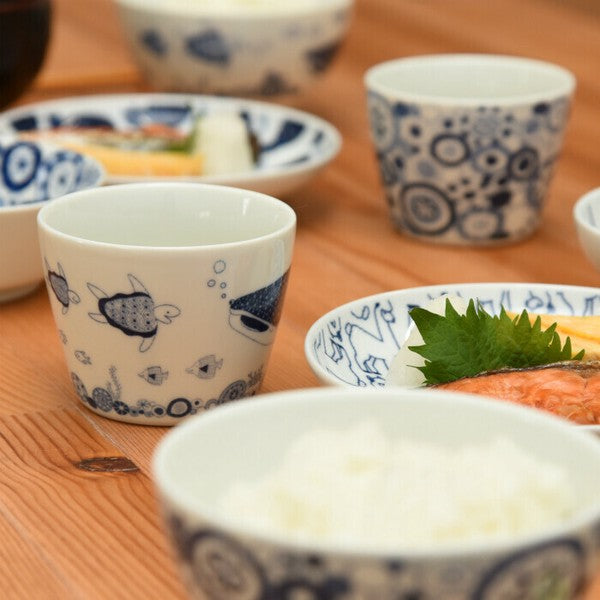 日本製 natural69 波佐見燒 cocomarine 豬口杯 | 日式茶杯 茶碗蒸碗 沙拉碗
