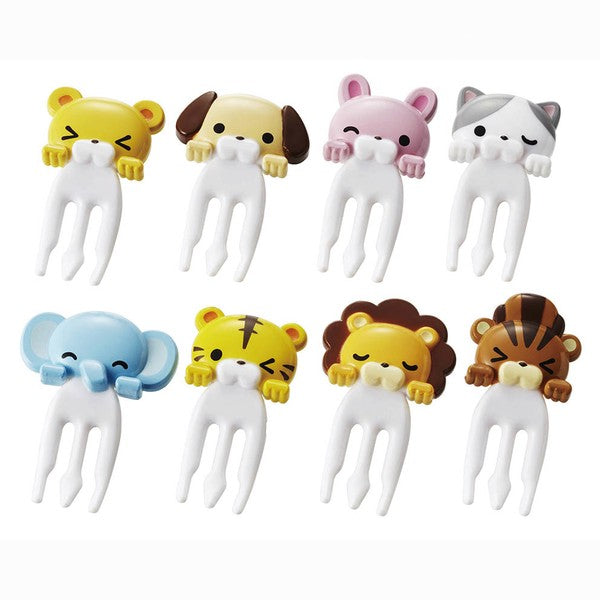 日本 動物/麵包超人造型便當叉 | 派對叉 野餐餐具 水果叉 食物叉 點心叉 m'sa 麵包超人 小叉子
