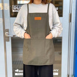 【DULTON】16oz厚磅帆布工作圍裙｜廚房圍裙 烹飪圍裙 工作服