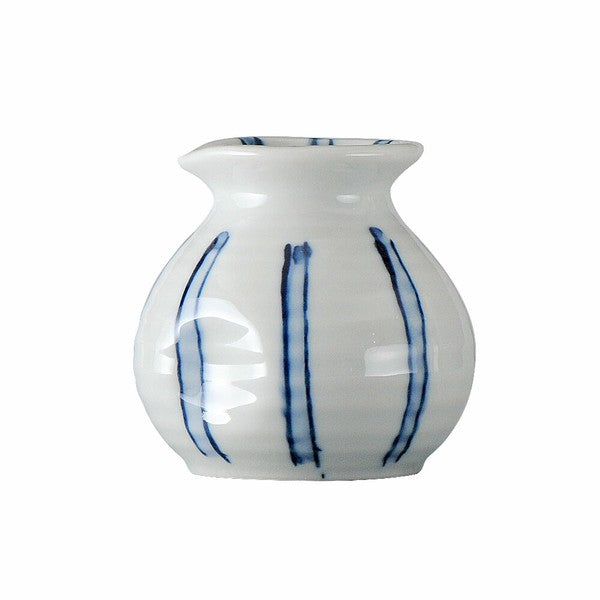 【美濃燒】日本製 170ml 十草紋清酒壺 | 陶器酒壺 日式料理