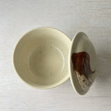 日本製 250ml 陶瓷茶碗蒸杯附蓋｜日系質感蒸碗 和食器 居家餐桌 日常料理