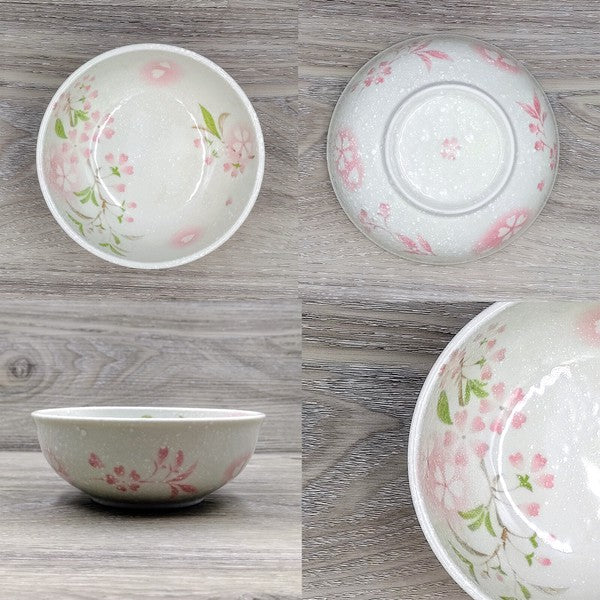 日本製 美濃燒 手繪櫻花 陶瓷飯碗｜日常居家小菜碗 陶瓷碗 餐桌質感湯碗