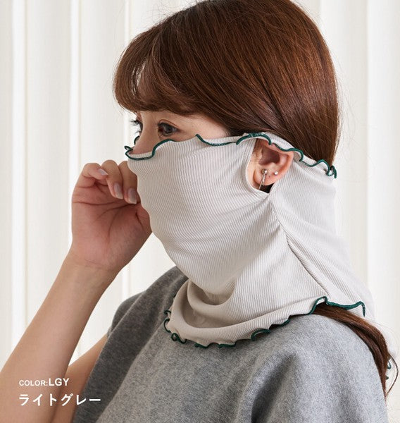 日本 Style On 2way涼感防曬頸部遮陽面罩 360度護頸 抗UV｜防曬面罩 脖子防曬 涼感防曬