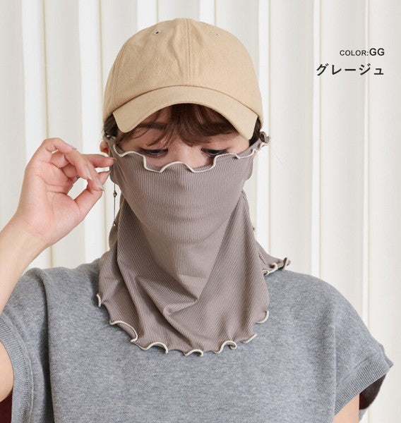 日本 Style On 2way涼感防曬頸部遮陽面罩 360度護頸 抗UV｜防曬面罩 脖子防曬 涼感防曬