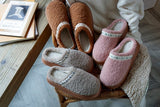 Tirol Cozy 厚底毛絨室內拖鞋 23–24.5cm｜日系居家拖鞋 室內鞋 輕量防滑 暖腳拖 保暖拖鞋