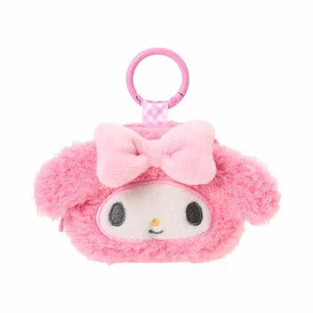 日本 三麗鷗 臉型迷你小包｜零錢包 收納包 隨身小包 飾品包 Hello Kitty 布丁狗 酷洛米