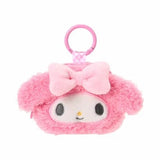 日本 三麗鷗 臉型迷你小包｜零錢包 收納包 隨身小包 飾品包 Hello Kitty 布丁狗 酷洛米
