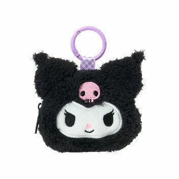 日本 三麗鷗 臉型迷你小包｜零錢包 收納包 隨身小包 飾品包 Hello Kitty 布丁狗 酷洛米