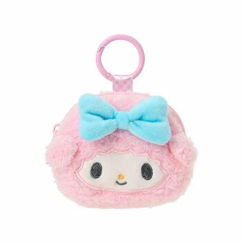 日本 三麗鷗 臉型迷你小包｜零錢包 收納包 隨身小包 飾品包 Hello Kitty 布丁狗 酷洛米